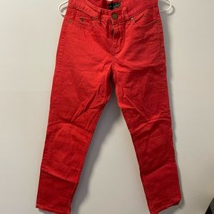 Lauren Ralph Lauren red/pink jeans